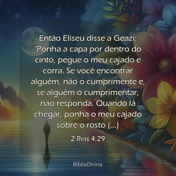 2 Reis 4:29