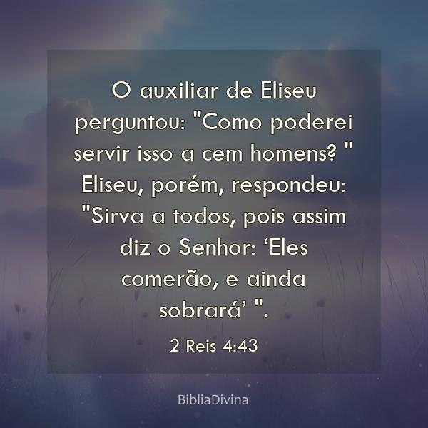 2 Reis 4:43