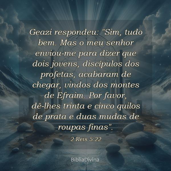 2 Reis 5:22