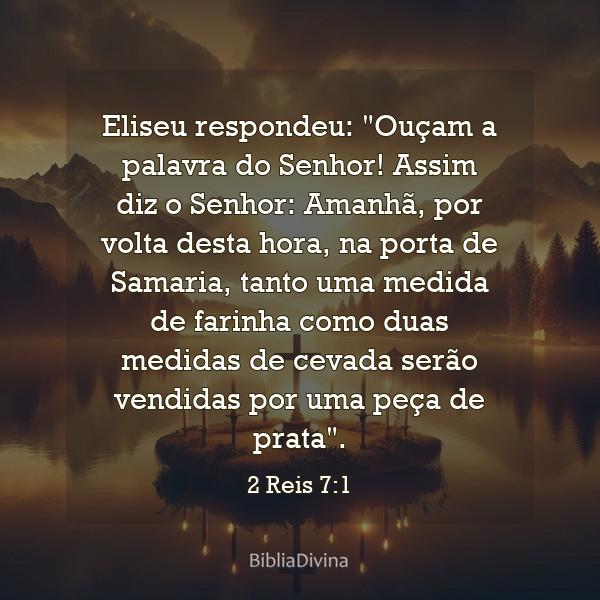 2 Reis 7:1