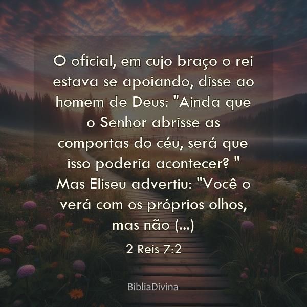 2 Reis 7:2