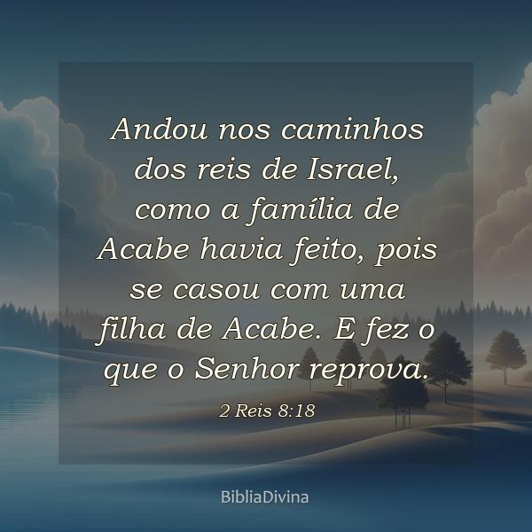 2 Reis 8:18