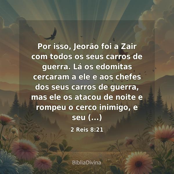 2 Reis 8:21