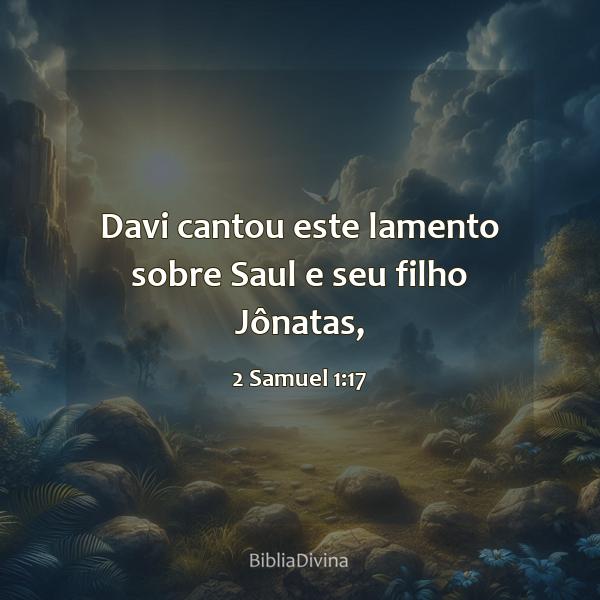 2 Samuel 1:17