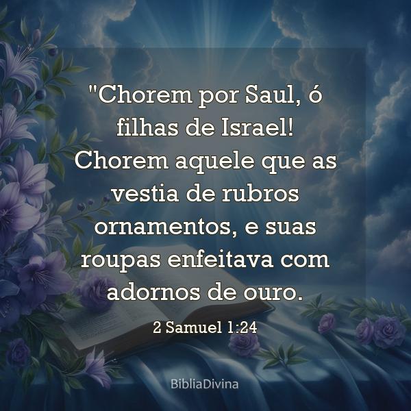 2 Samuel 1:24