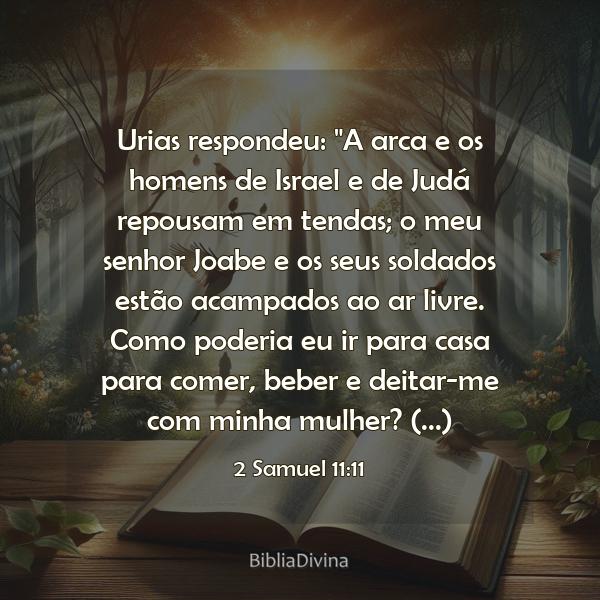 2 Samuel 11:11