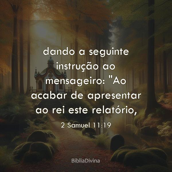 2 Samuel 11:19