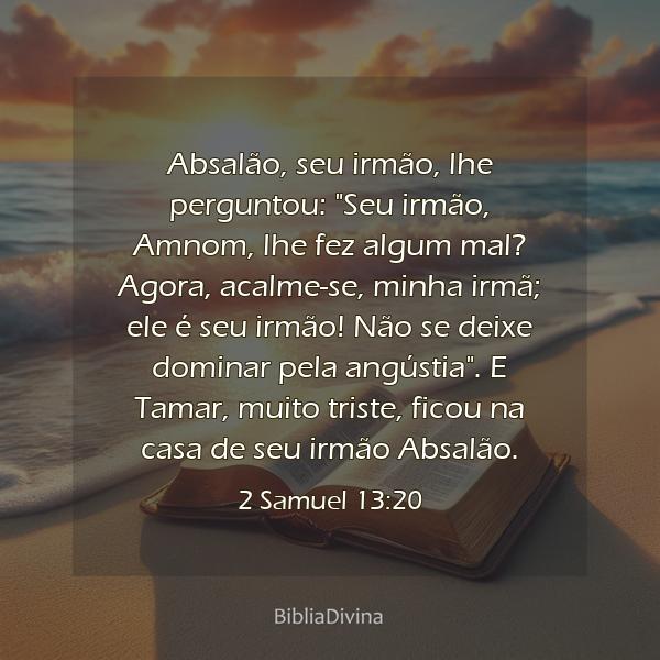 2 Samuel 13:20