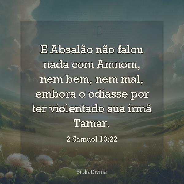 2 Samuel 13:22