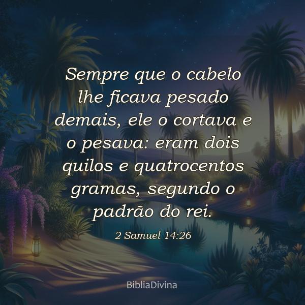 2 Samuel 14:26