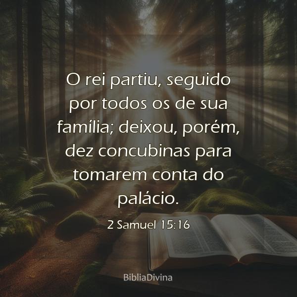 2 Samuel 15:16