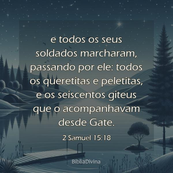 2 Samuel 15:18