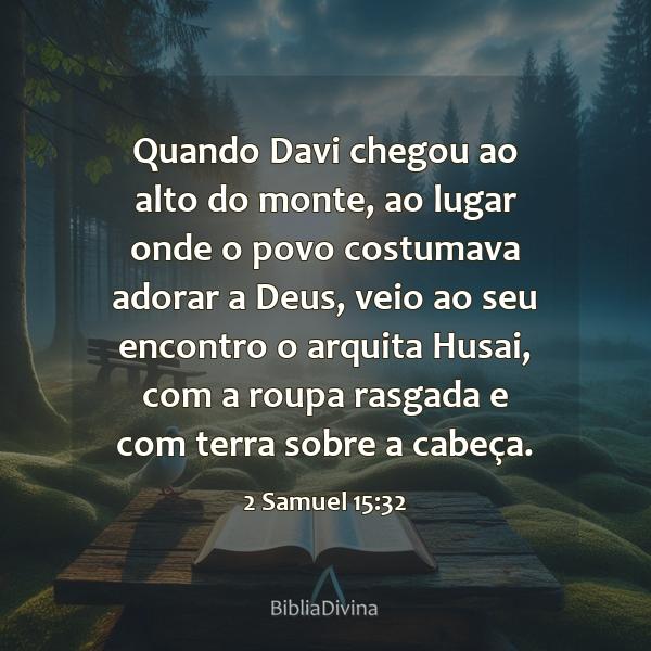 2 Samuel 15:32