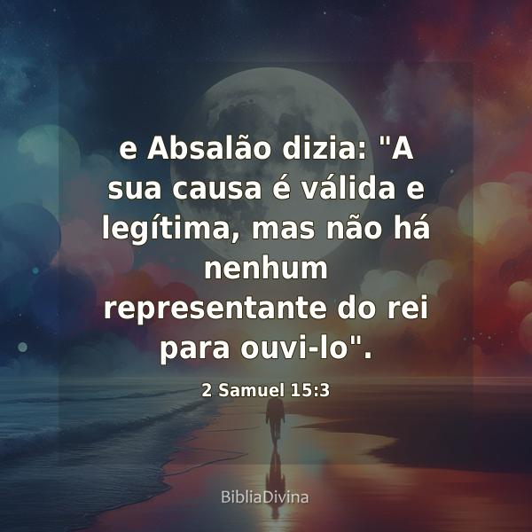 2 Samuel 15:3