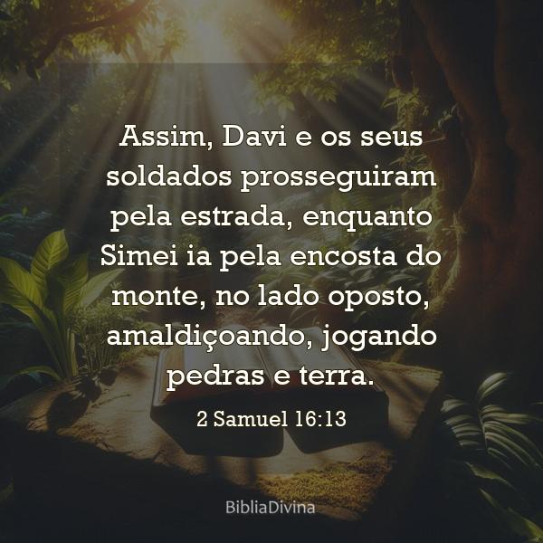 2 Samuel 16:13