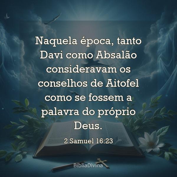 2 Samuel 16:23