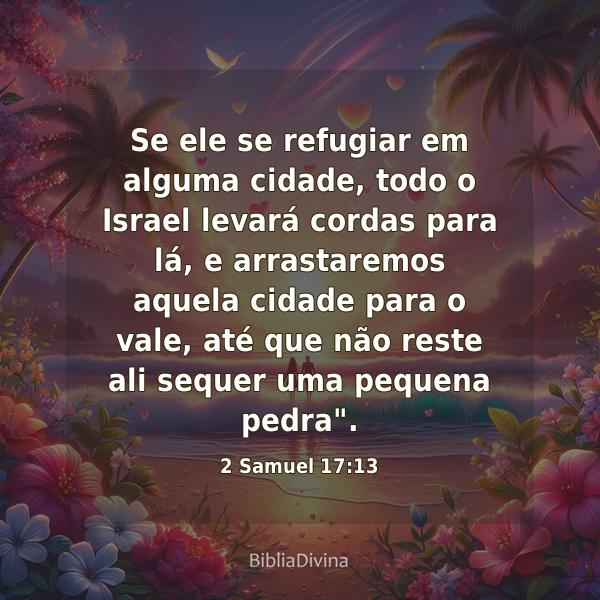 2 Samuel 17:13