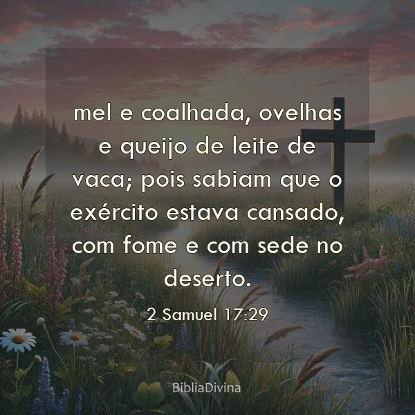 2 Samuel 17:29