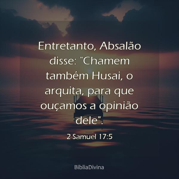 2 Samuel 17:5