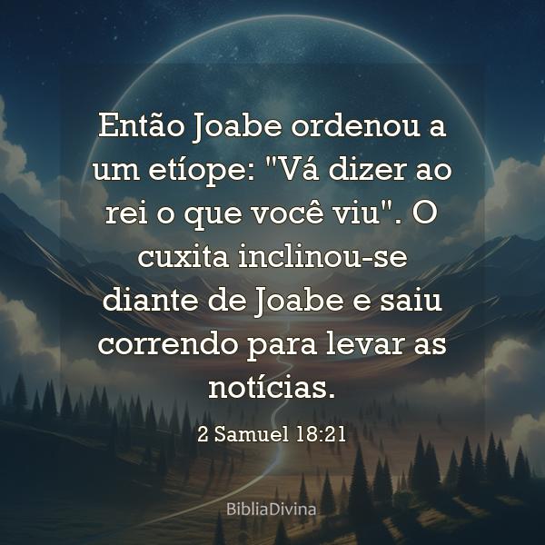 2 Samuel 18:21