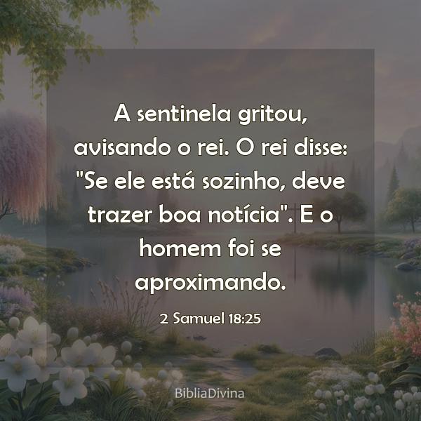 2 Samuel 18:25