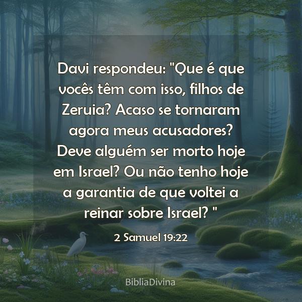 2 Samuel 19:22