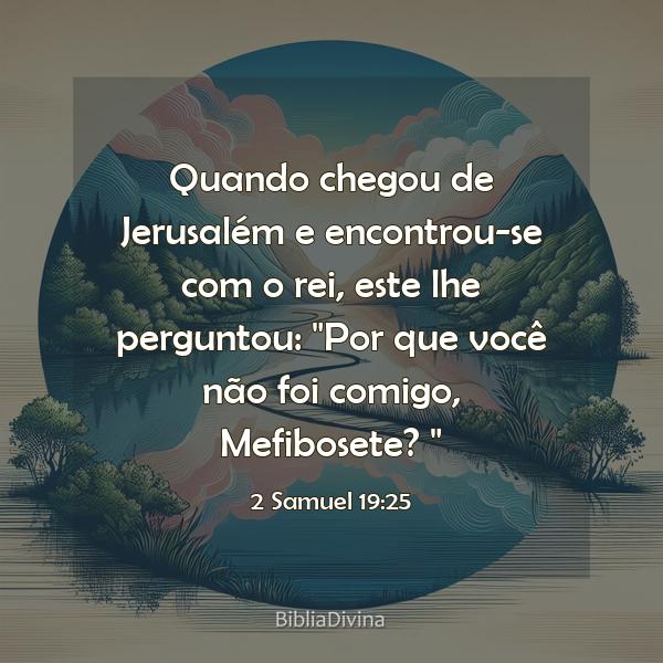 2 Samuel 19:25