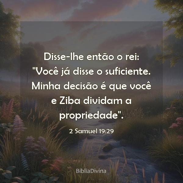 2 Samuel 19:29