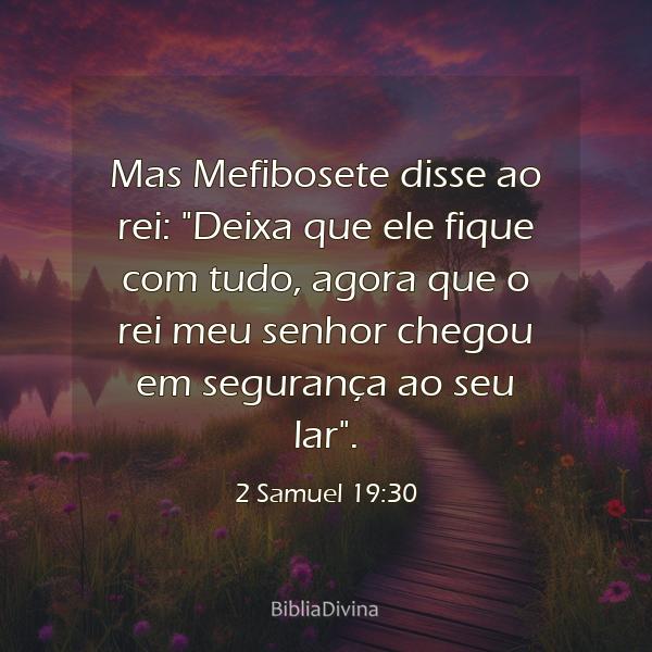 2 Samuel 19:30