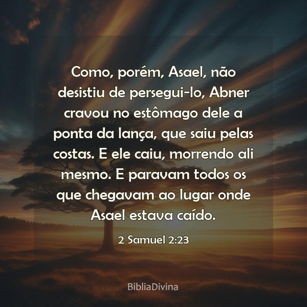 2 Samuel 2:23