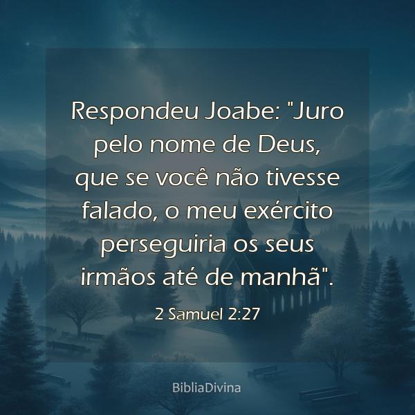 2 Samuel 2:27