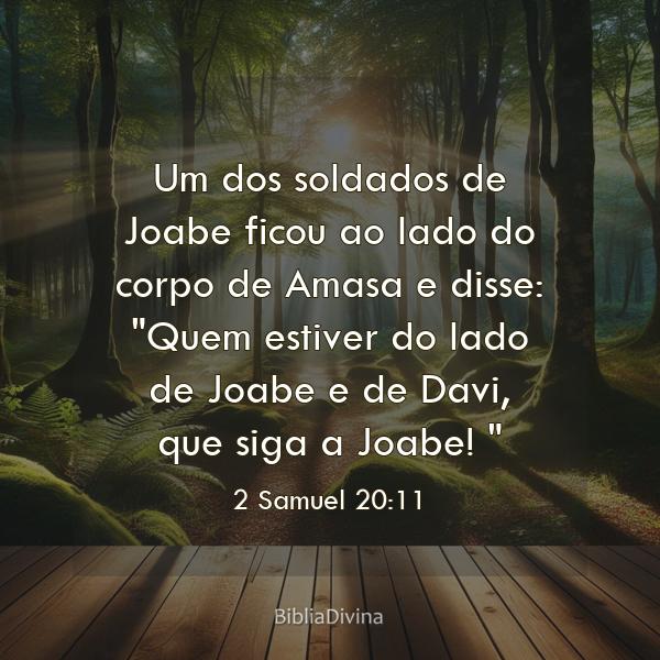 2 Samuel 20:11