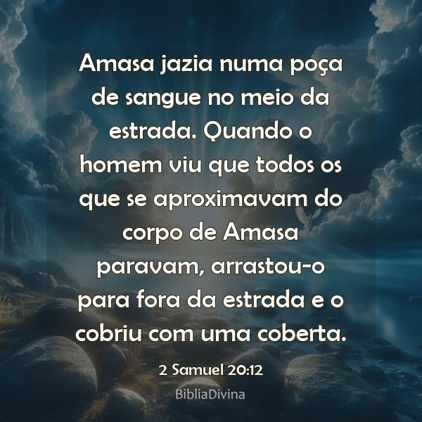 2 Samuel 20:12