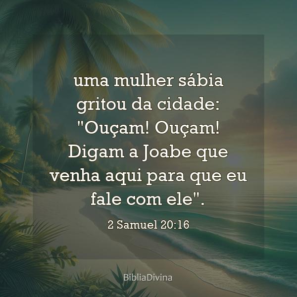 2 Samuel 20:16