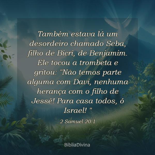 2 Samuel 20:1