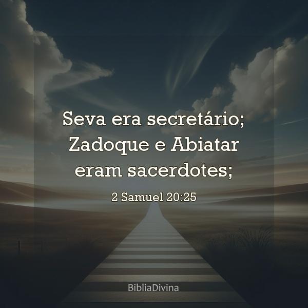 2 Samuel 20:25