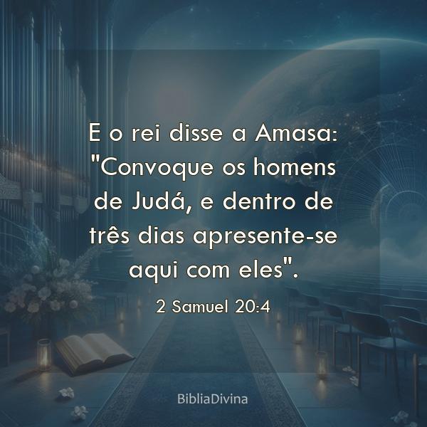 2 Samuel 20:4