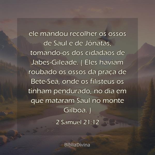 2 Samuel 21:12