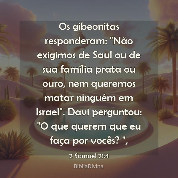 2 Samuel 21:4