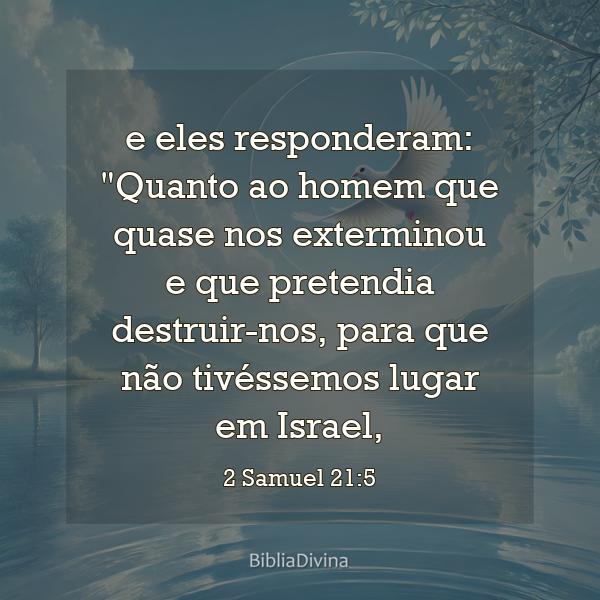 2 Samuel 21:5