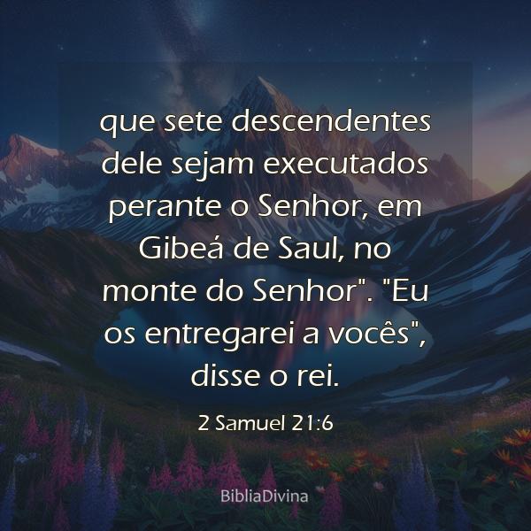 2 Samuel 21:6