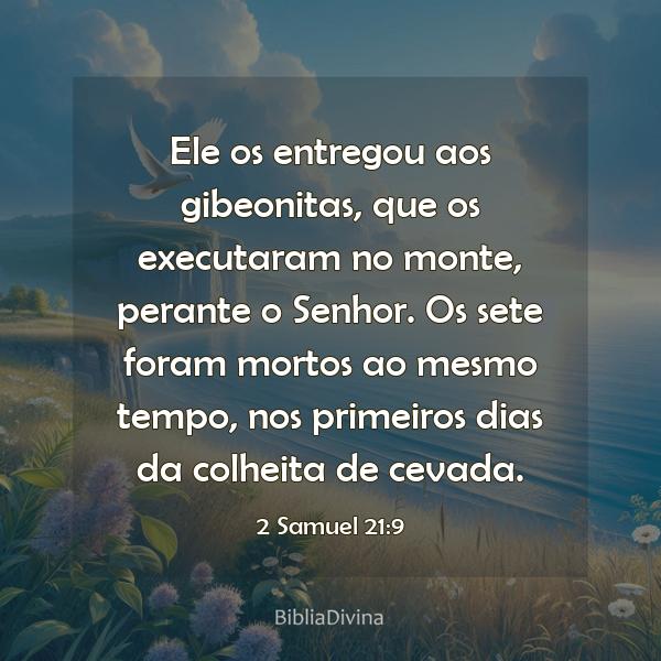 2 Samuel 21:9