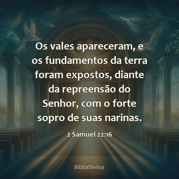 2 Samuel 22:16