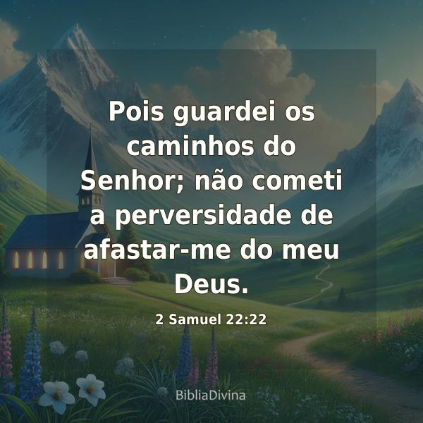 2 Samuel 22:22