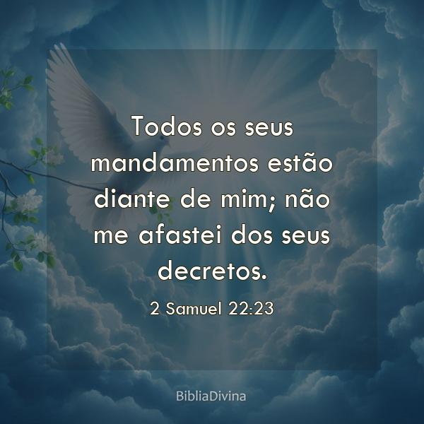 2 Samuel 22:23