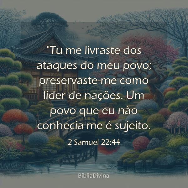 2 Samuel 22:44