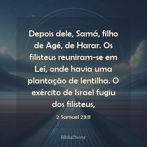 2 Samuel 23:11