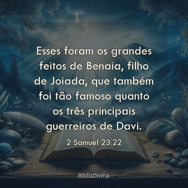 2 Samuel 23:22