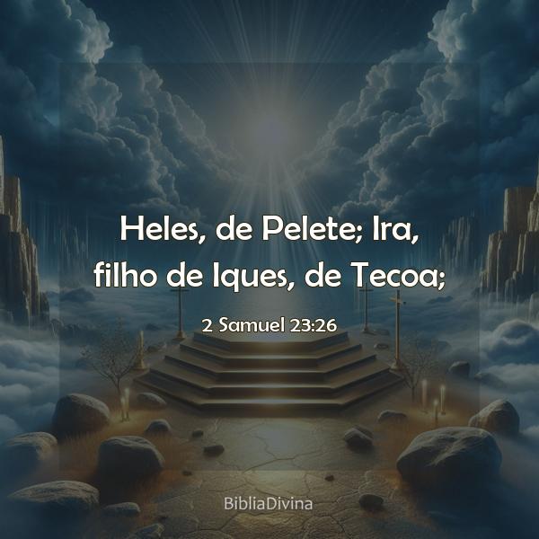 2 Samuel 23:26