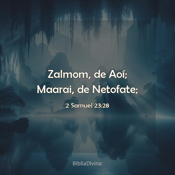 2 Samuel 23:28